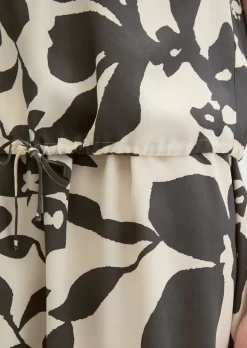 Ärmelloses Print-Bluse regular aus LENZING™ ECOVERO™