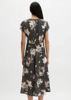 Ärmelloses Print-Kleid flared aus LENZING™ ECOVERO™