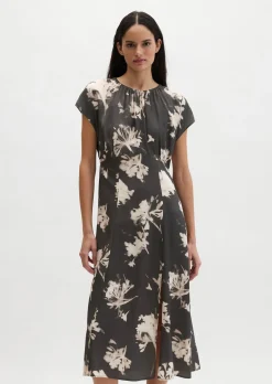 Ärmelloses Print-Kleid flared aus LENZING™ ECOVERO™