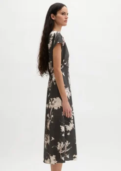 Ärmelloses Print-Kleid flared aus LENZING™ ECOVERO™