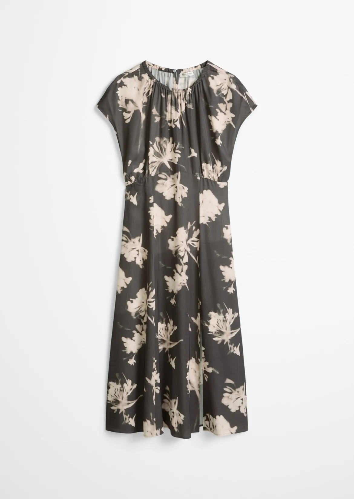 Ärmelloses Print-Kleid flared aus LENZING™ ECOVERO™