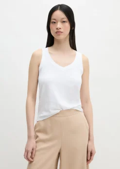 Ärmelloses T-Shirt regular aus Organic Cotton