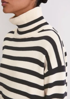 Rollkragenpullover regular aus Heavy Weight Cotton