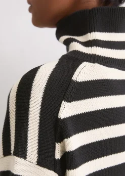 Rollkragenpullover regular aus Heavy Weight Cotton