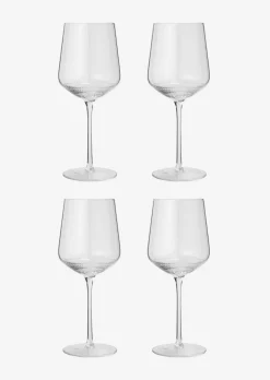 Rotwein-Glas Model Moments im 4er-Set
