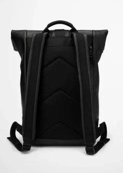 Rucksack aus einer Lederalternative aus recyceltem Polyester