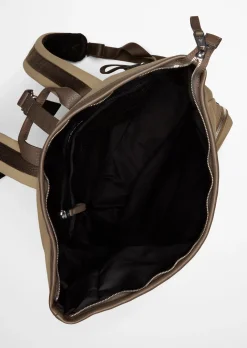 Rucksack aus gewachstem Canvas
