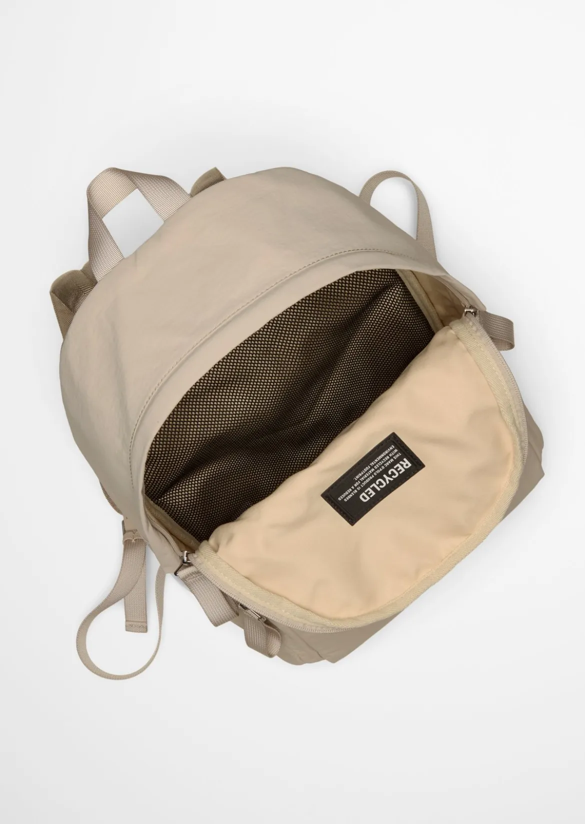 Rucksack medium aus recyceltem Nylon