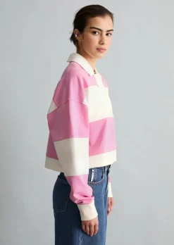 Rugby-Sweatshirt relaxed aus reinem Organic Cotton