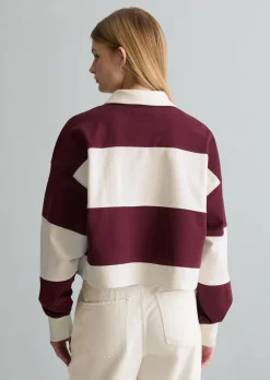 Rugby-Sweatshirt relaxed aus reinem Organic Cotton