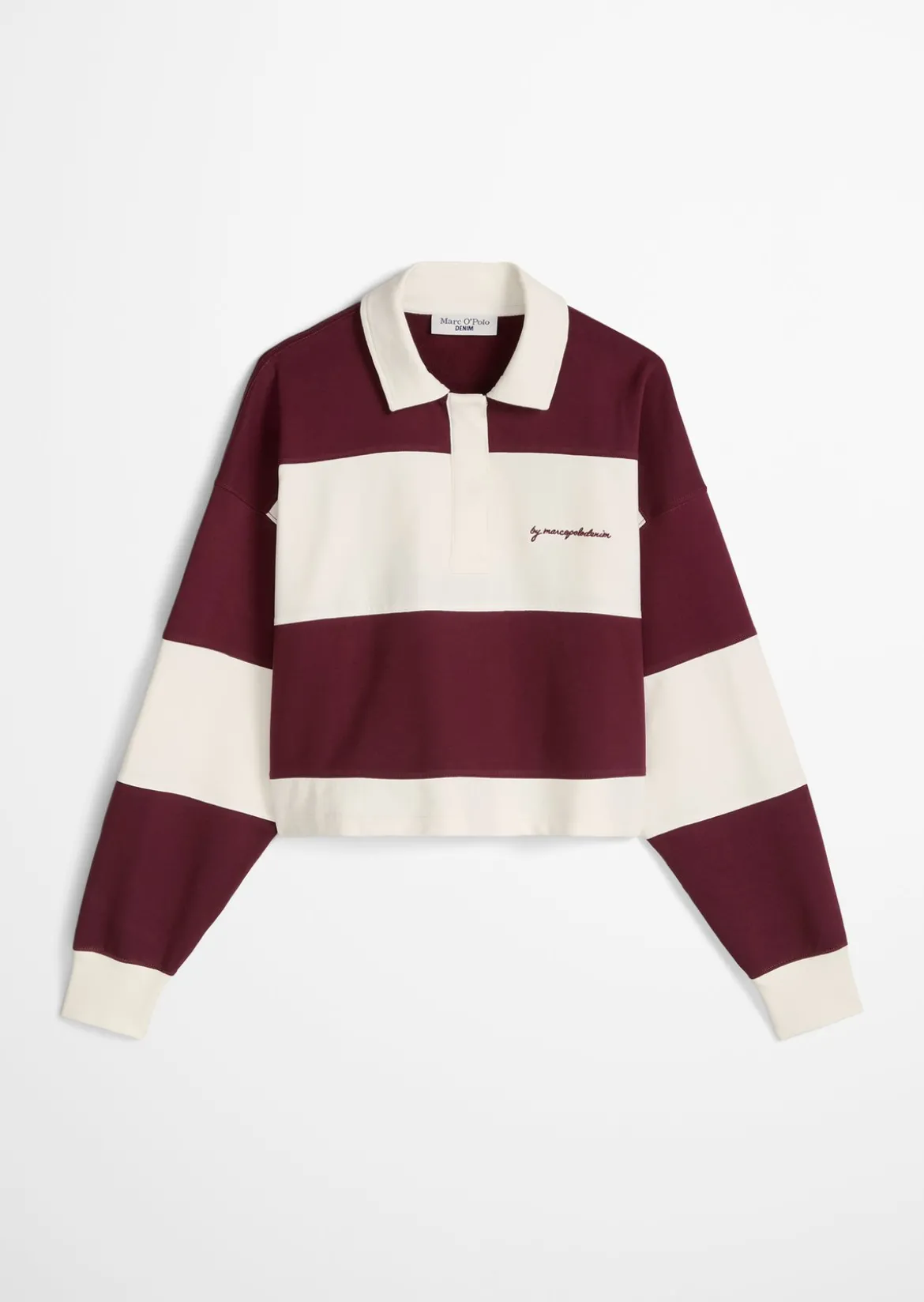 Rugby-Sweatshirt relaxed aus reinem Organic Cotton