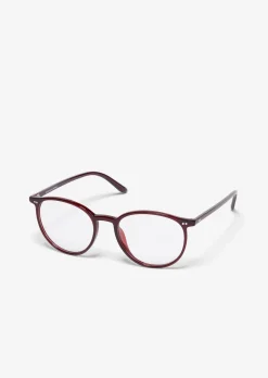 Runde Unisex-Panto-Brille aus hochwertigem Acetat