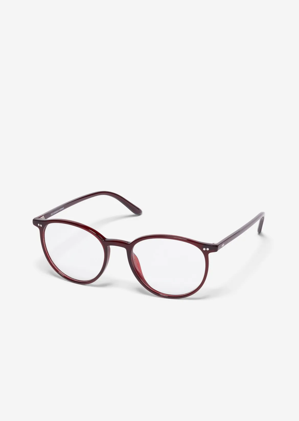 Runde Unisex-Panto-Brille aus hochwertigem Acetat