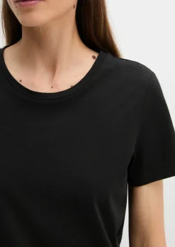 Rundhals-T-Shirt regular aus Organic Cotton SIngle Jersey