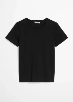Rundhals-T-Shirt regular aus Organic Cotton SIngle Jersey