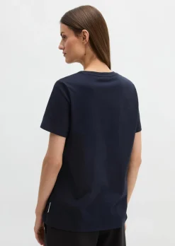 Rundhals-T-Shirt regular aus Organic Cotton SIngle Jersey