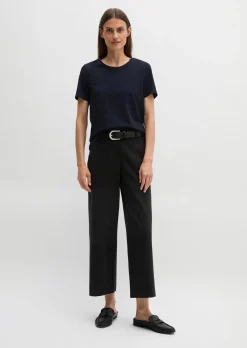 Rundhals-T-Shirt regular aus Organic Cotton SIngle Jersey