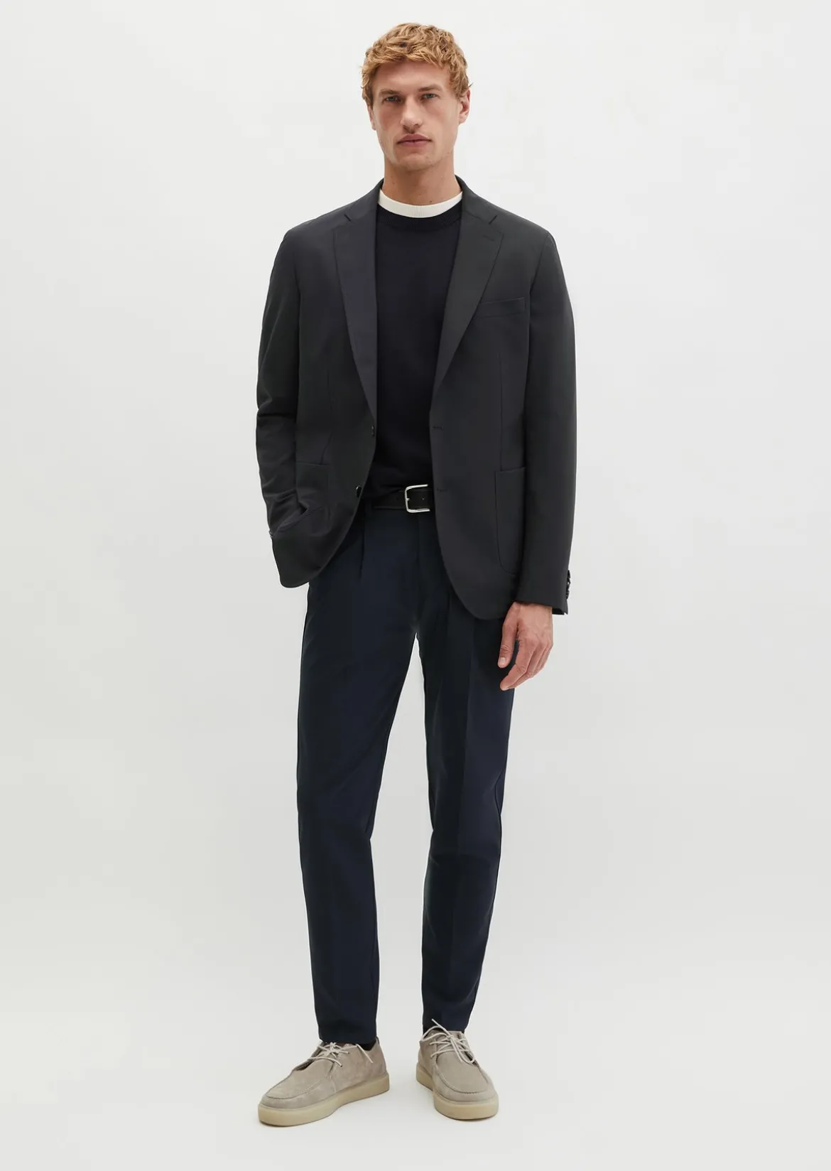 Sakko DFB Travel Collection aus leichtem Tech Wool Blend