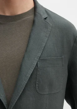 Sakko shaped aus reinem Leinen