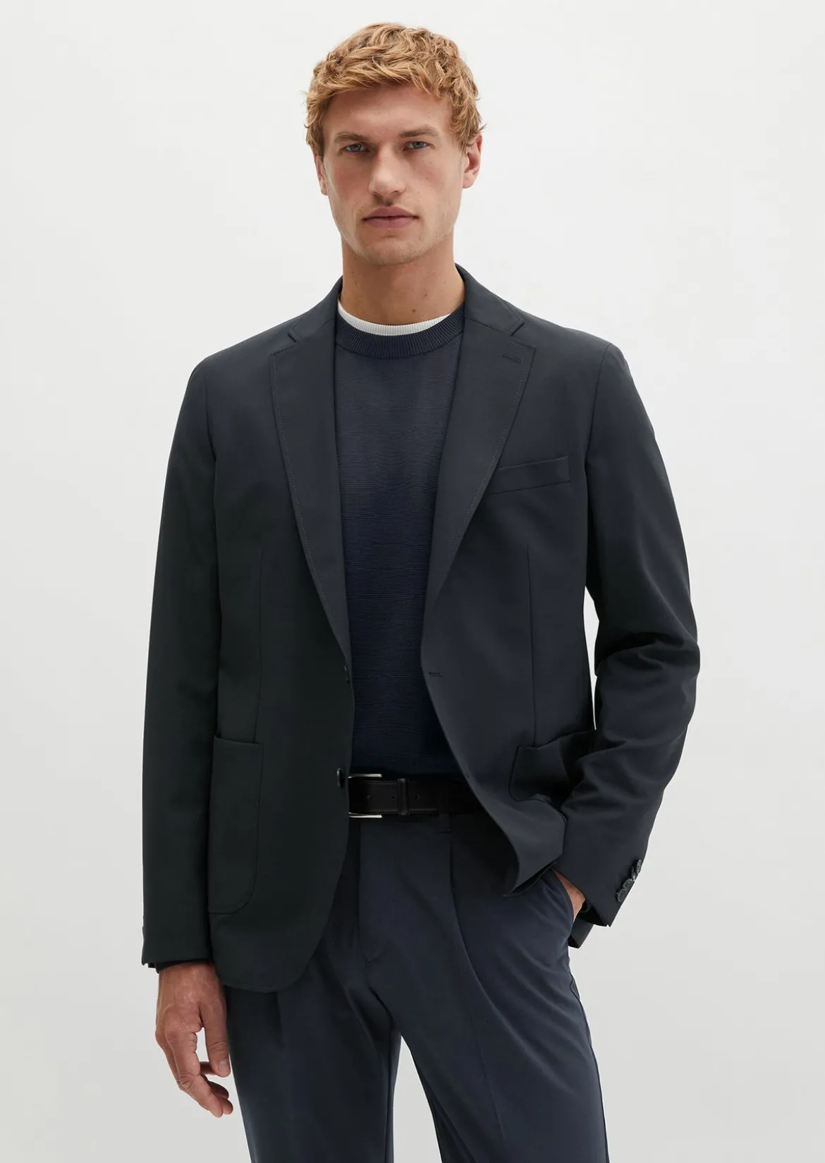 Sakko Travel Collection aus leichtem Tech Wool Blend