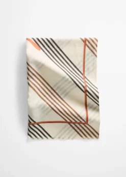 Schal aus Leinen-Organic-Cotton-Mix