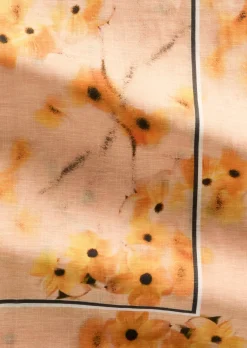 Schal aus Leinen-Organic-Cotton-Mix