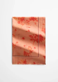 Schal mit Allover-Print mit TENCEL™ Lyocell