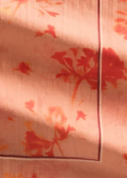 Schal mit Allover-Print mit TENCEL™ Lyocell