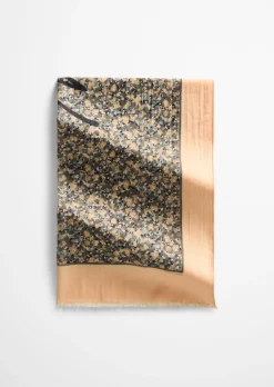 Schal mit Allover-Print mit TENCEL™ Lyocell