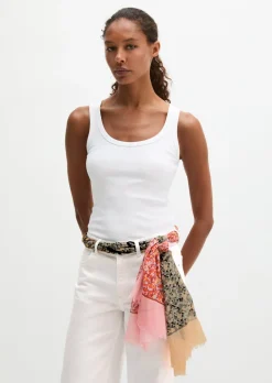 Schal mit Allover-Print mit TENCEL™ Lyocell