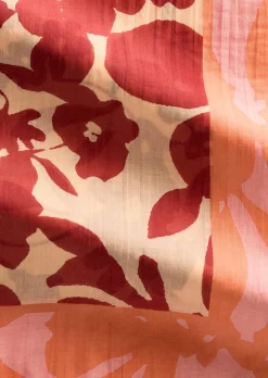 Schal mit Allover-Print mit TENCEL™ Lyocell
