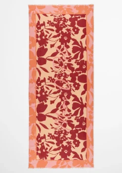 Schal mit Allover-Print mit TENCEL™ Lyocell