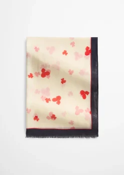 Schal mit Allover-Print mit TENCEL™ Lyocell