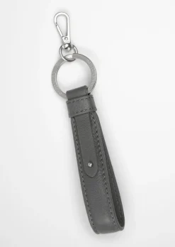 Schlüsselring mit Lederschlaufe