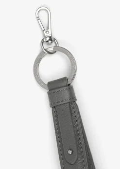 Schlüsselring mit Lederschlaufe