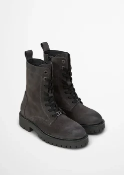 Schnürstiefel Model Phia mit Innenzipper