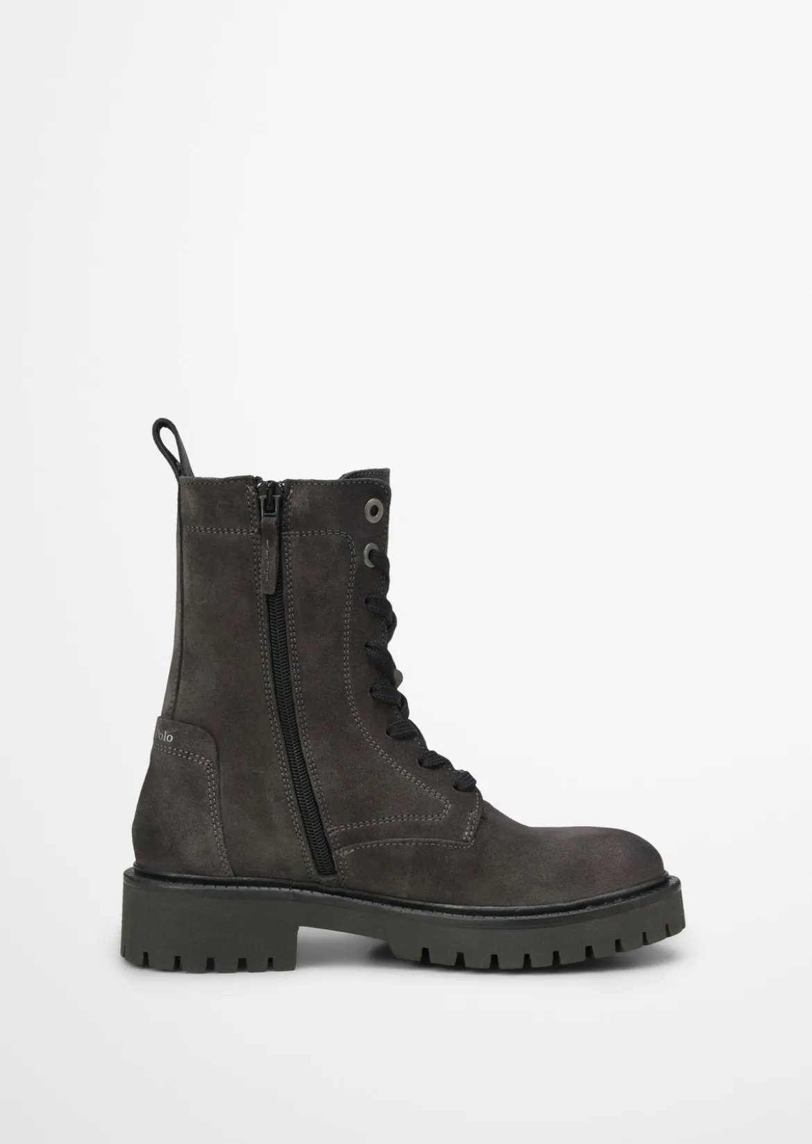 Schnürstiefel Model Phia mit Innenzipper