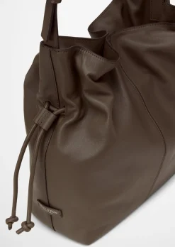 Schultertasche Model Sienna aus weichem Rindleder