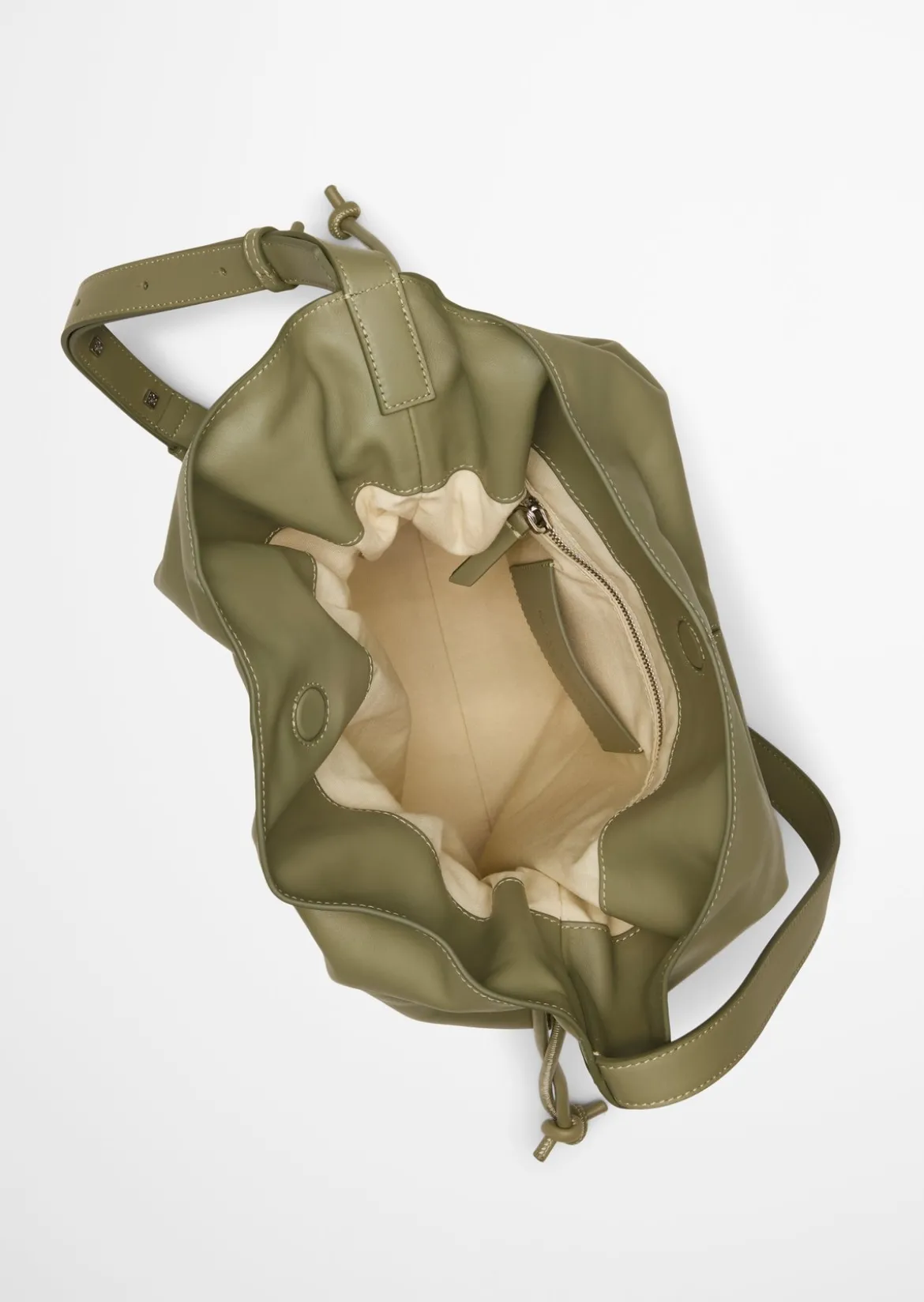 Schultertasche Model Sienna aus weichem Rindleder