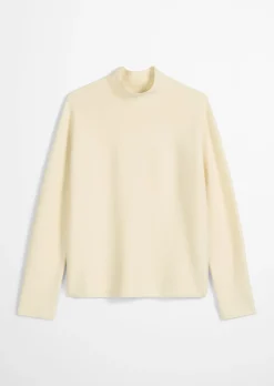 Seamless-Pullover loose aus softer Bio-Baumwolle