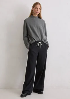 Seamless-Pullover loose aus softer Bio-Baumwolle