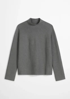 Seamless-Pullover loose aus softer Bio-Baumwolle