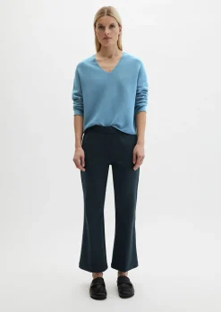 Seamless-Pullover loose aus reiner Bio-Baumwolle