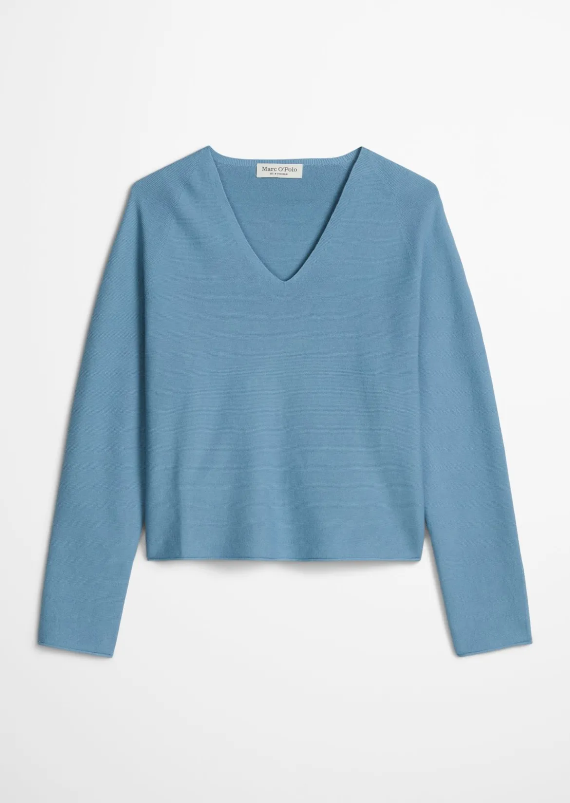 Seamless-Pullover loose aus reiner Bio-Baumwolle