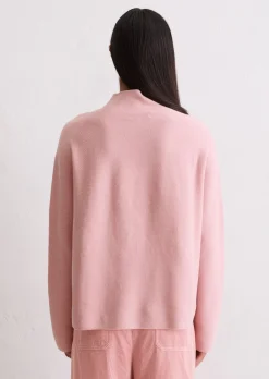 Seamless-Pullover loose aus softer Bio-Baumwolle