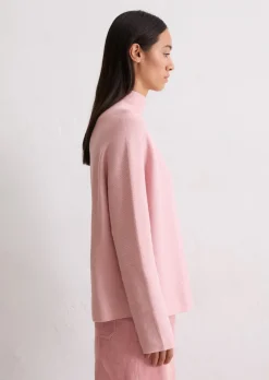 Seamless-Pullover loose aus softer Bio-Baumwolle