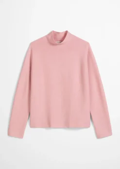 Seamless-Pullover loose aus softer Bio-Baumwolle
