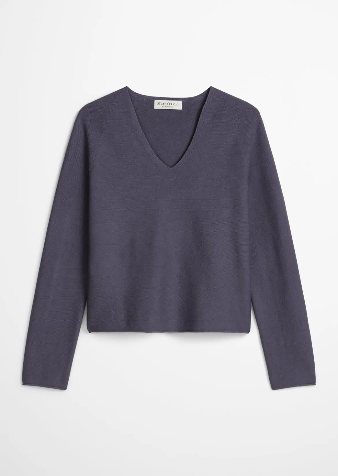 Seamless-Pullover loose aus reiner Bio-Baumwolle