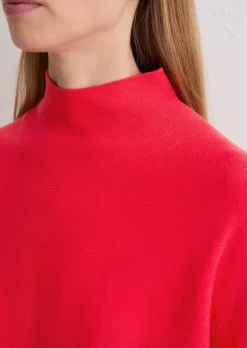 Seamless-Pullover loose aus softer Bio-Baumwolle