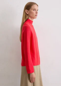 Seamless-Pullover loose aus softer Bio-Baumwolle